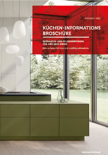 Küchenwerk Schlenstedt Titel Küchen-Informationsbroschüre 2023
